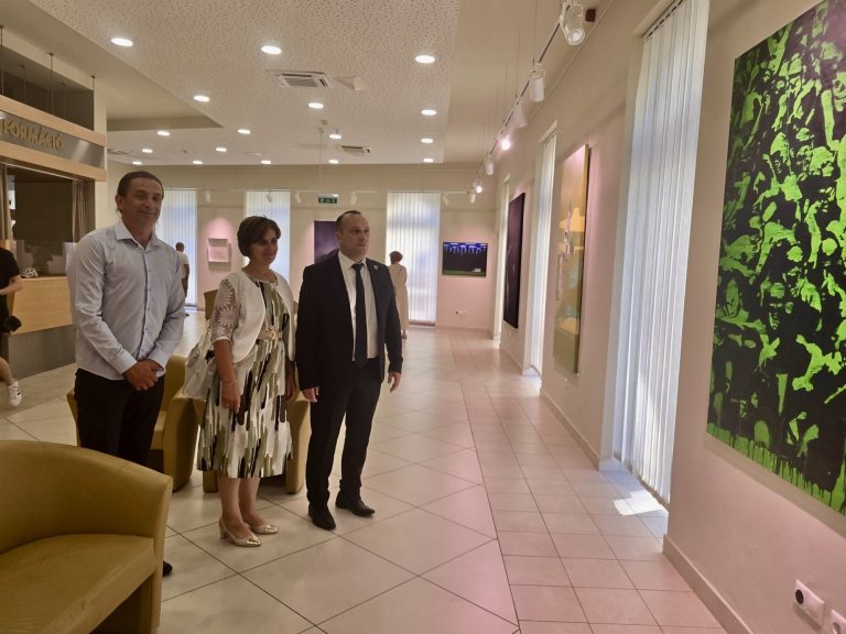 U KULTURNOM CENTRU „BAČKA“ OTVORENA IZLOŽBA POVODOM 60 GODINA BRATIMLjENjA SOMBORA I BAJE