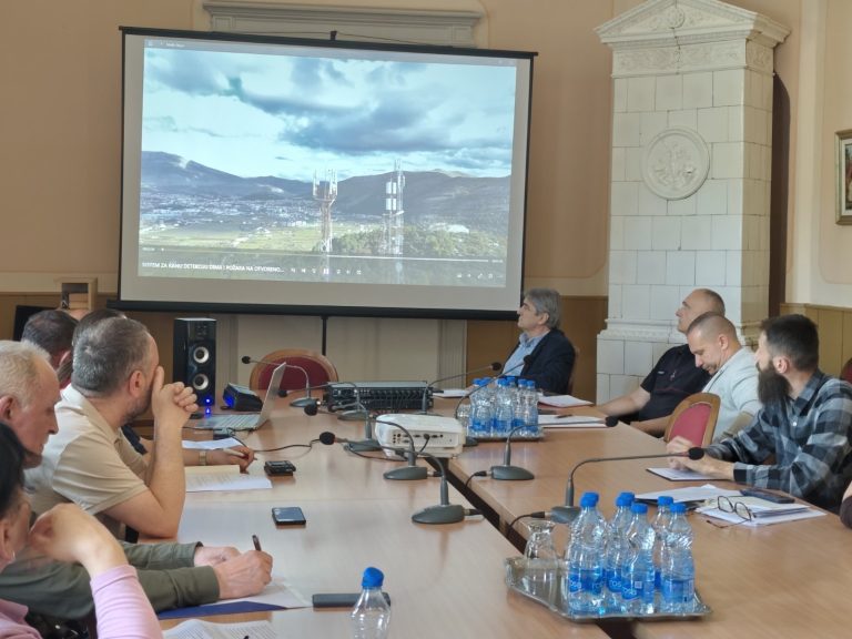 NAČELNIK GORAN NONKOVIĆ ODRŽAO REDOVNU SEDNICU OKRUŽNOG ŠTABA ZA VANREDNE SITUACIJE ZBUO